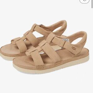 UGG GOLDENSTAR STRAP SANDALS DRIFTWOOD Big kids size